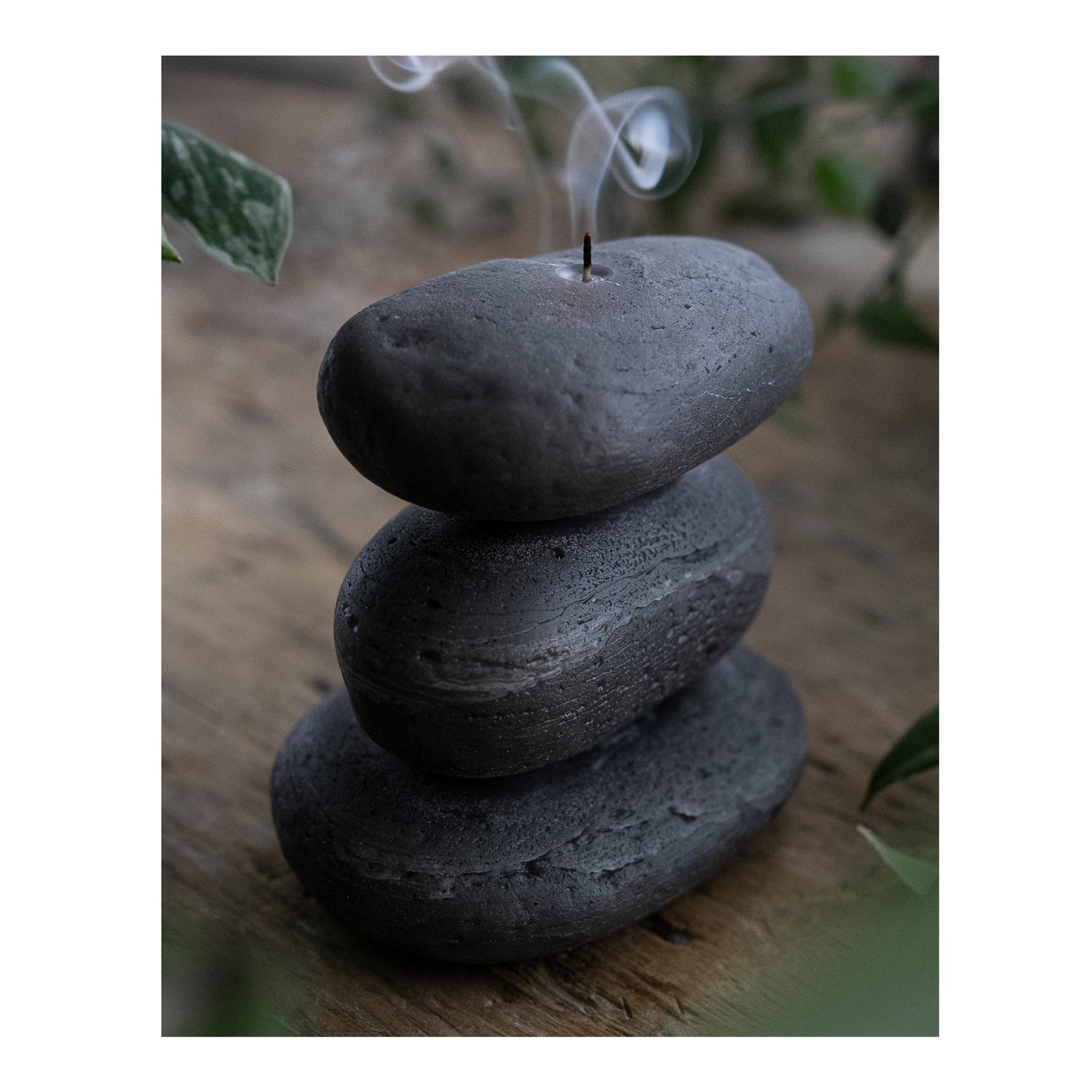 decorative stacked rock
